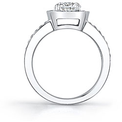18k Gold 2ct TDW EGL Diamond Engagement Ring (H-I, SI1-SI3)