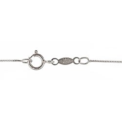 Dyach 14k White Gold Tanzanite and Diamond Necklace