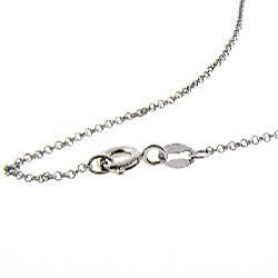 Sterling Silver 1/2ct TDW Diamond Filigree Necklace (J-K, I3)