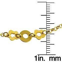 14k Yellow Gold Fiore Rondo Bracelet