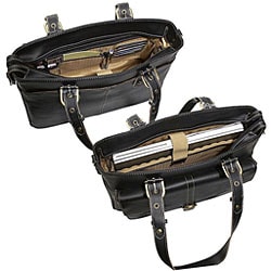 Heritage Executive Business Leather Laptop Tote