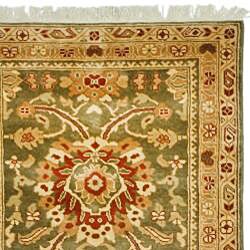 Oushak Hand-knotted Legacy Birj Wool Rug (3' x 10')