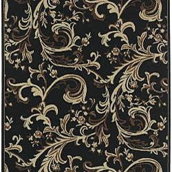 Cafe Black Rug (2'3 x 11'9)