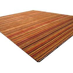 Handmade Lori Toni Wool Rug (6' x 9')