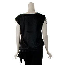 Kaelyn Max Women's Plus Size Cap-sleeve Blouse