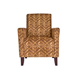 angelo:HOME Sutton Pecan Brown Arm Chair