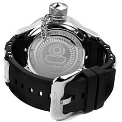 Invicta Men's Russian Diver Black Rubber Strap Watch