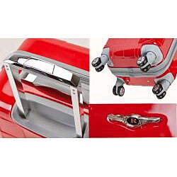 Rockland Elite Designer Red 3-piece Hardside Spinner Luggage Set