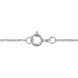 10k White Gold 1/4ct TDW Diamond Necklace (H-I, I2-I3)