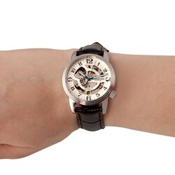 Stuhrling Original Women's Othello Large Skeleton Automatic Watch