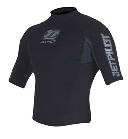 Jet Pilot Men's Flight Jacket Wetsuit Neoprene Top