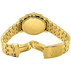 Invicta Men's Pro Diver 18k Goldplated Chronograph Watch