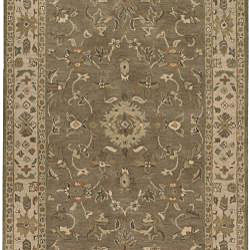 Hand-tufted Camelot Wool Rug (10' x 14')