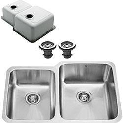 Vigo Undermount Stainless Steel Kitchen Sink and Faucet