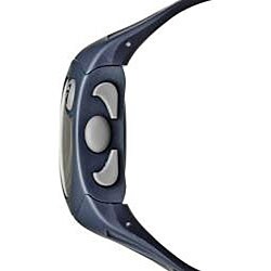 Asics Men's 'Active Running' Blue Rubber Strap Watch