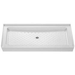 DreamLine 60x34-inch Bath Tub Replacement Back Walls and Shower Tray Combo Kit