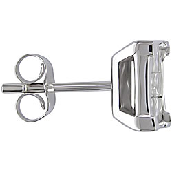 10k White Gold 1ct TDW Diamond Cluster Stud Earrings (J-K, I3)