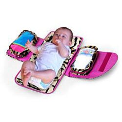 Boogaloo Zebra Day Tripper Diaper Bag
