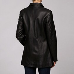 Izod Women's New Zealand Lambskin Coat