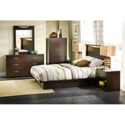 Contemporary Six-drawer Wood Dresser