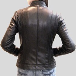 Izod Women's New Zealand Lamb Leather Jacket