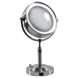 Verilux Natural Spectrum 10X/1X Adjustable Illuminated Mirror