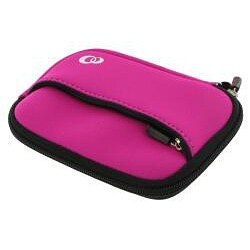Magenta Neoprene Sleeve 4.3-inch GPS Case 