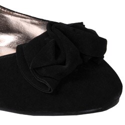 Glaze by Adi Women's Ruffle Toe Ballet Flats