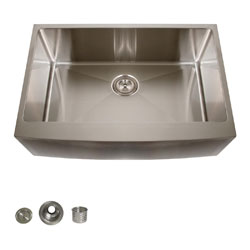 Highpoint Collection Stainless Steel 30-inch Farmhouse Apron Sink