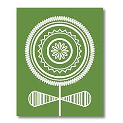Trendography Prints  'Chloe Flower' Graphic Art Print
