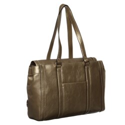 Nunzia Bellerose Women's Pewter 15.4-inch Laptop Tote