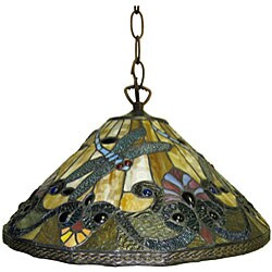 Dragonfly Antique Bronze Hanging Pendant