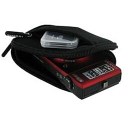 rooCASE SLV2 Black Neoprene Sleeve Case for Canon Digital Camera