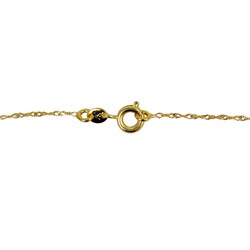 14k Gold Overlay Cubic Zirconia Swirl Necklace