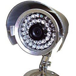 DVR Web-ready Security System with 8 CCD Gun Cameras and 1TB Hard Drive