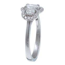 14k White Gold 1ct TDW Diamond 3-stone Ring (G-H, VS1-VS2)