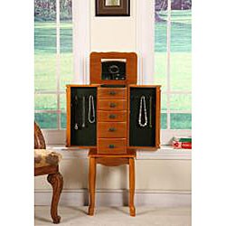 Bomba Classic Oak 4-drawer Jewelry Armoire