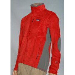 Patagonia Men's Fire Red R2 Fleece Jacket 
