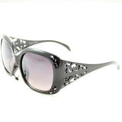 Women's P10048 Black Oversized Sunglasses