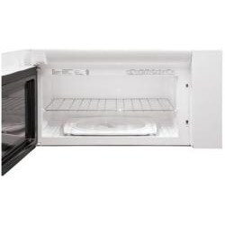 LG 2-cubic-foot 1100W White Over the Range Microwave (Refurbished)
