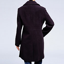 Larry Levine Women's Wool-blend Walking Coat