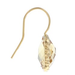 Zoe B 14k Gold over Sterling Silver Citrine Earrings