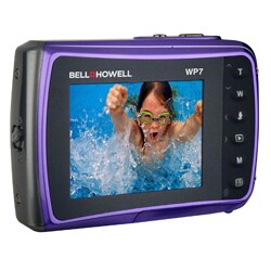 Bell + Howell Splash WP7 12MP Waterproof Purple Camera