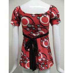 Simply Irresistible Women's Short Sleeve Empire Waist Top