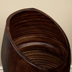 Ceramic Tropical Brown Small Vase (Guatemala)