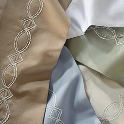 Grand Luxe Egyptian Cotton Sateen 300 Thread Count Chain Twin-size Deep Pocket Sheet Set