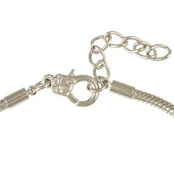 La Preciosa Silverplated Green Hematite Bead Bracelet