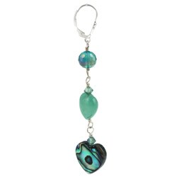 Charming Life Sterling Silver Gemstone and Crystal Earrings