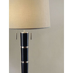 Nova Lighting 'Konico' Wood Slim Table Lamp (Pack of 2)