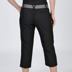 Larry Levine Women's Crop Pant